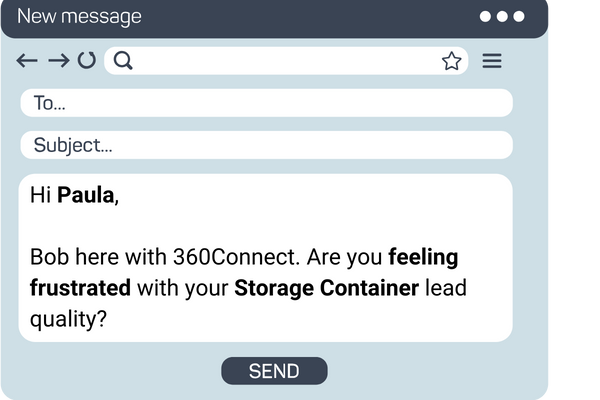 B2B Lead Generation Email