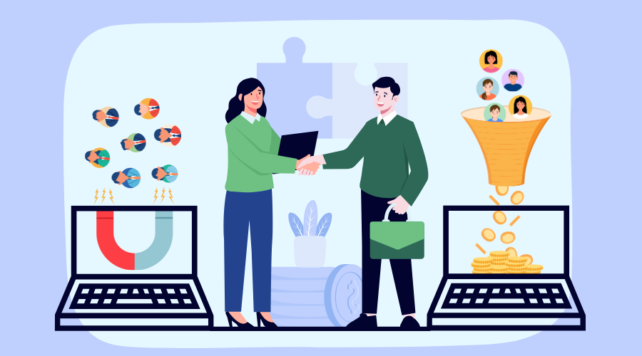 business partners making an agreement